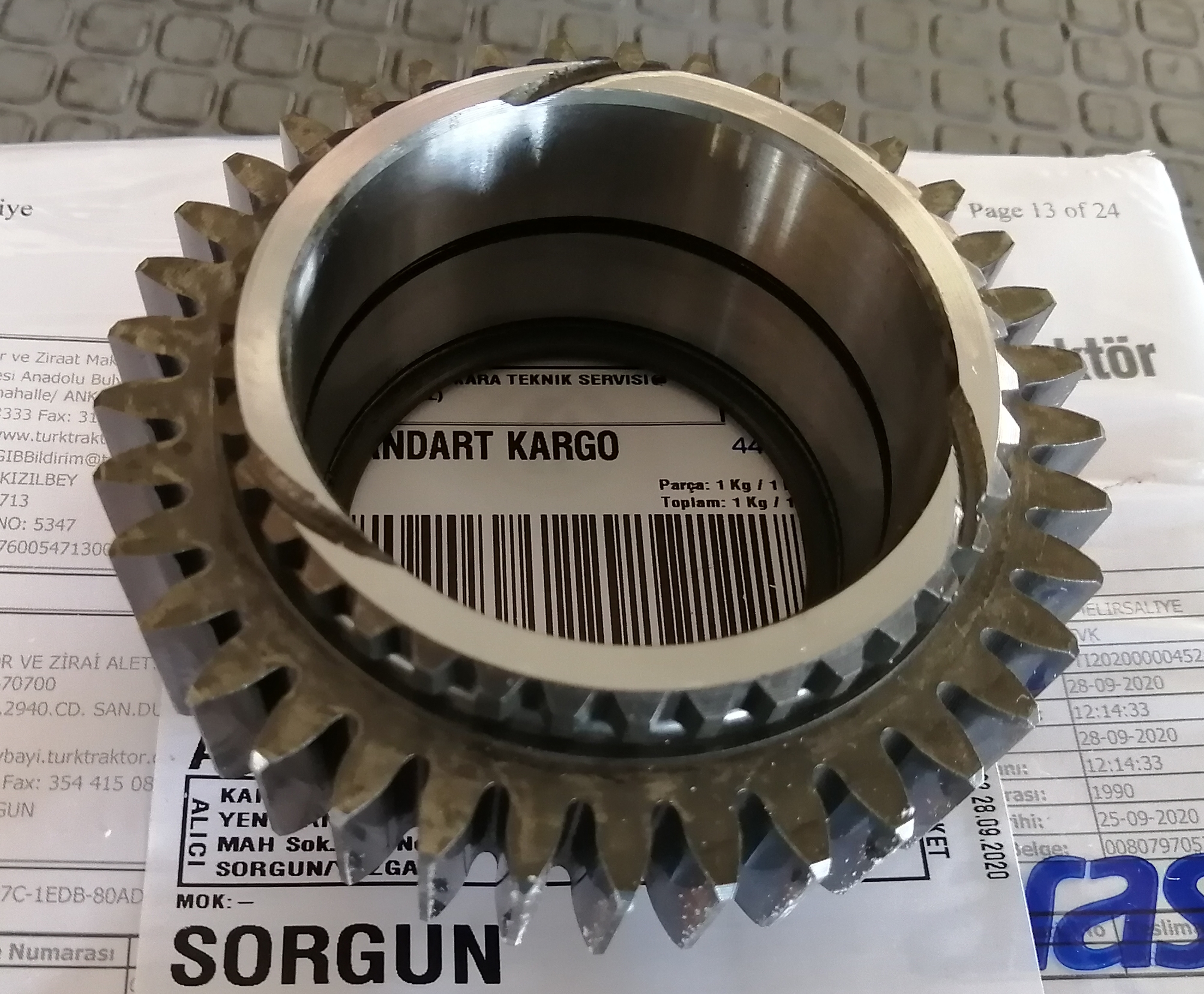 47126622 TAKVİYE GEZEGEN DİŞLİ TR-T6000 T37-T38 newholland