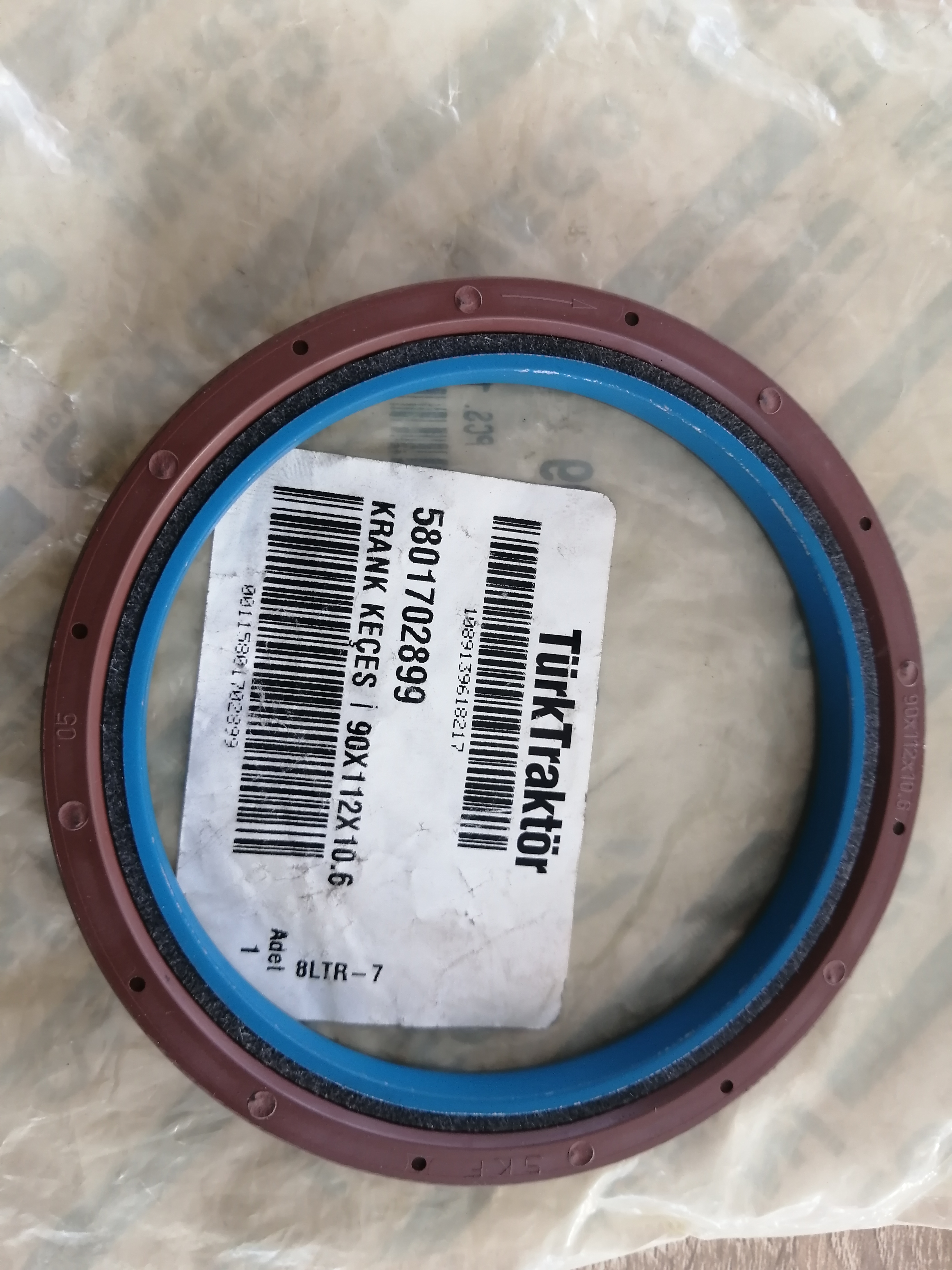88様 5801702899 ÖN KRANK KEÇESİ T5.120-T4000SERİ-CASE JXC SERİ-T5-BAŞAK