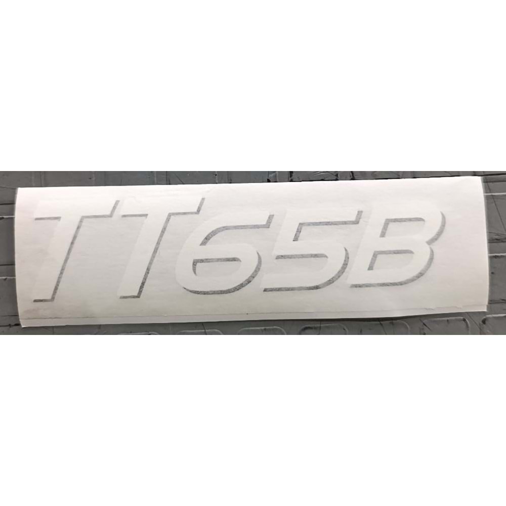 YAN YAZI ETİKETİ TT65B YM
