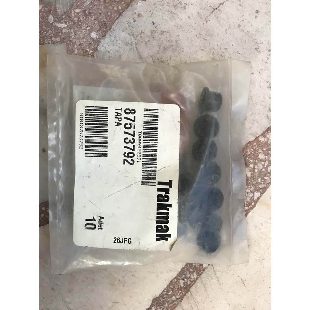 BLOK TAPASI PLASTİK UFAK 11mm OD x 9mm High