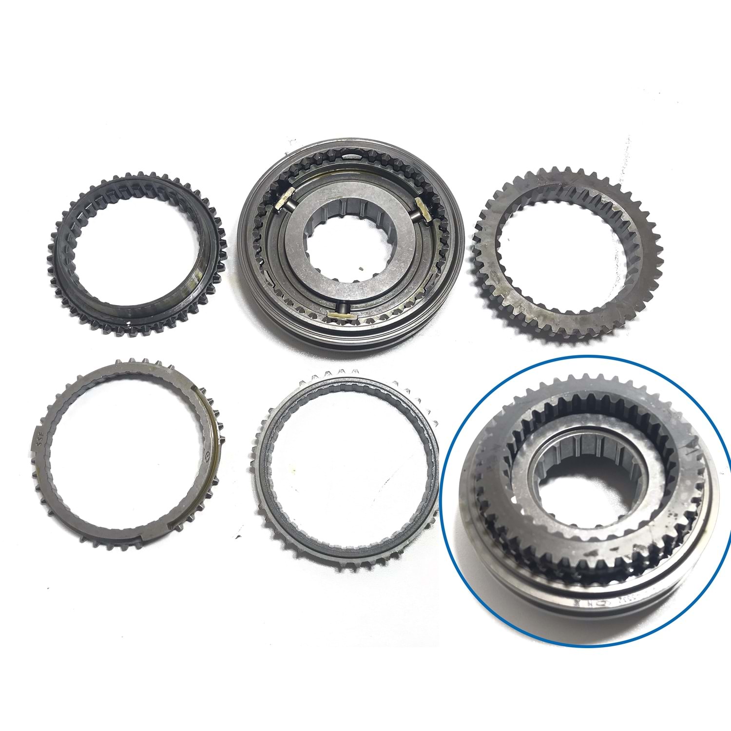 84533333 SENKRONİZÖR 1/2 T480 YM SENKROMENÇ KİTİ 1-2 newholland