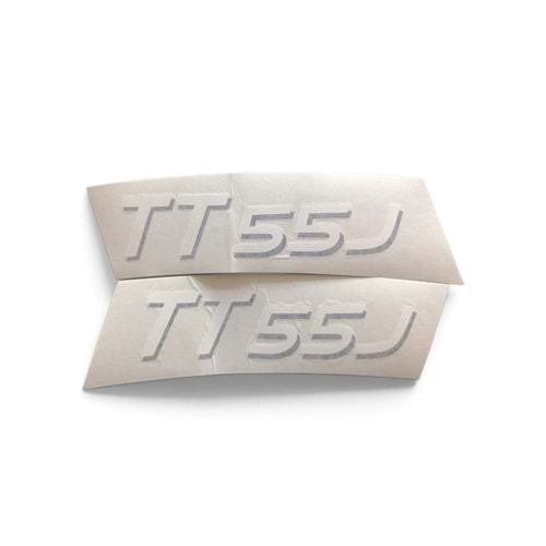 YAN YAZI ETİKETİ SAĞ-SOL TAKIM TT55J