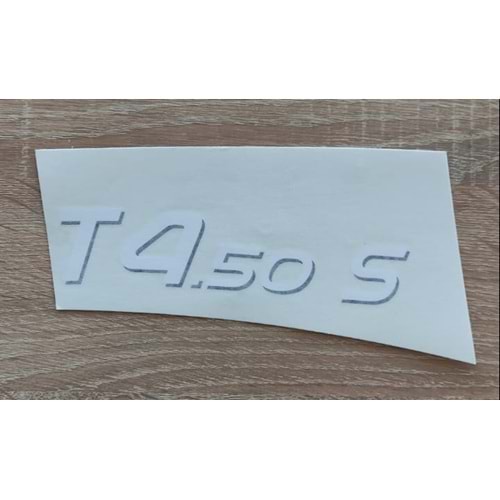 YAN YAZI ETİKETİ SAĞ T4.50 S