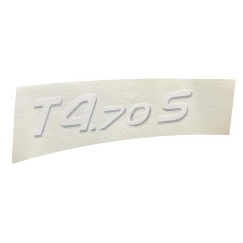 YAN YAZI ETİKETİ SOL T4.70S