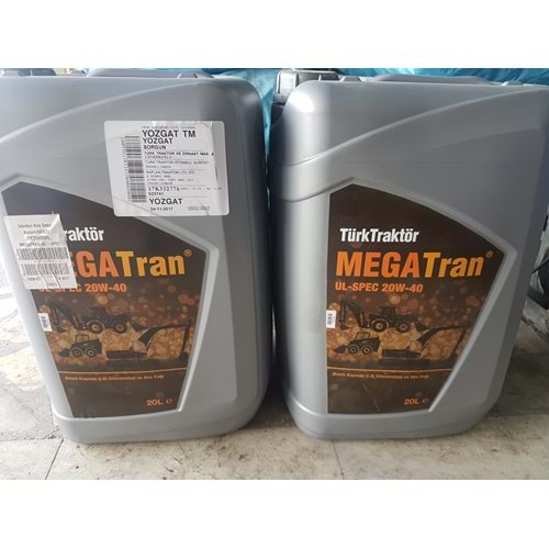 MEGATRAN AKS VE CER YAĞI UL-SPEC 20/40