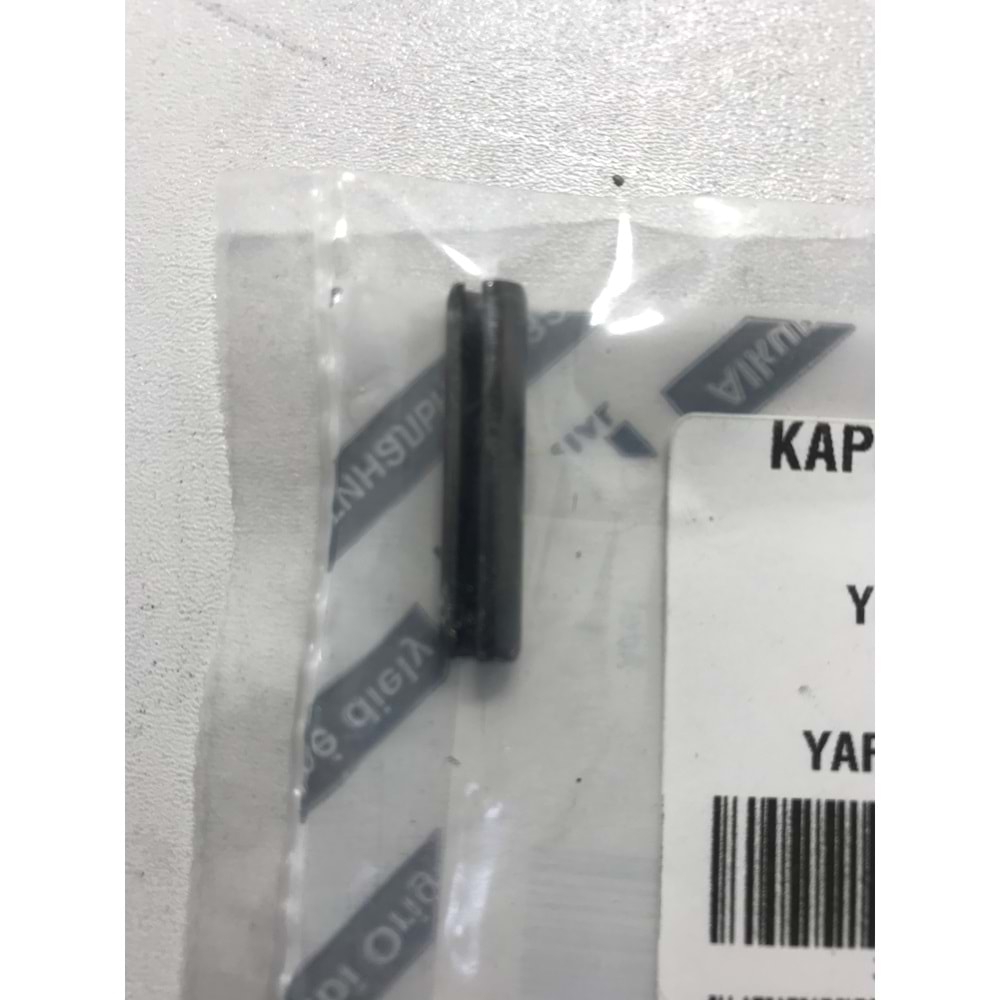 KOPİLYA 6MM*30 YARIKLI PİM JXC