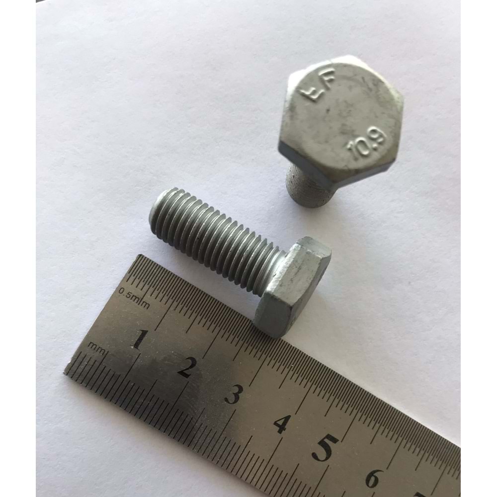 TENTENE BAĞLANTI BRAKET CİVATASI M10 25MM