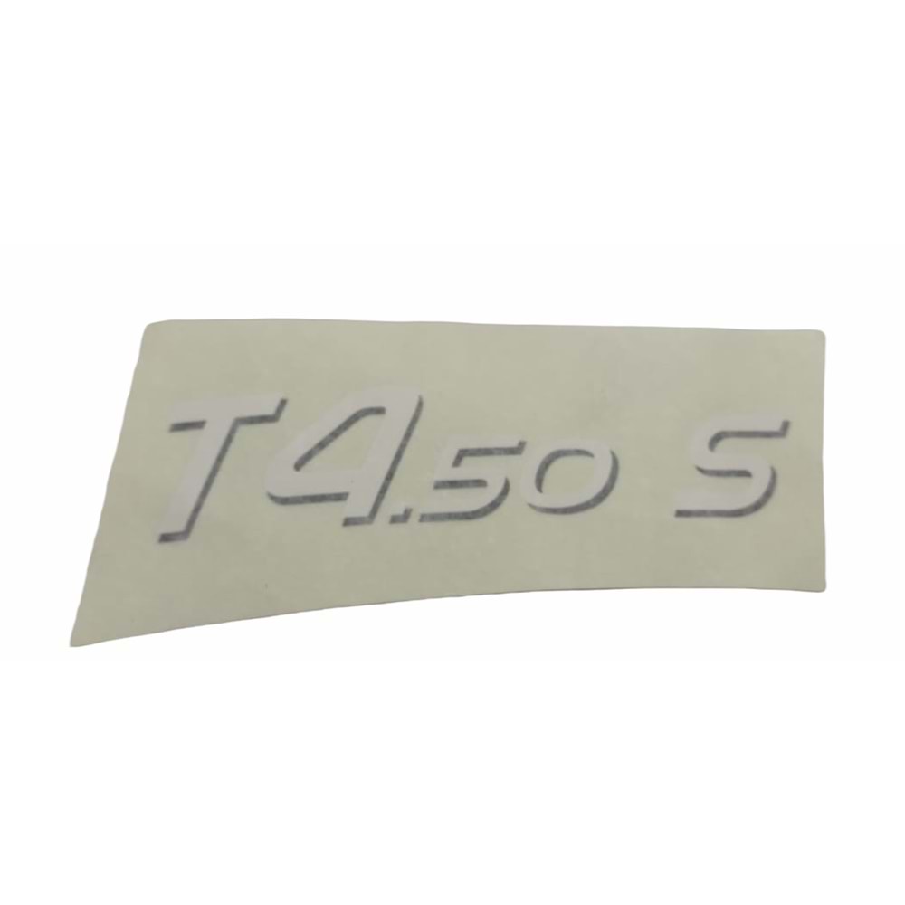 YAN YAZI ETİKETİ SOL TT4.50 S