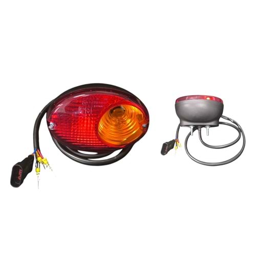 STOP LAMBASI TD5 SERİ SOKETLİ ARKADAN CİVATALI